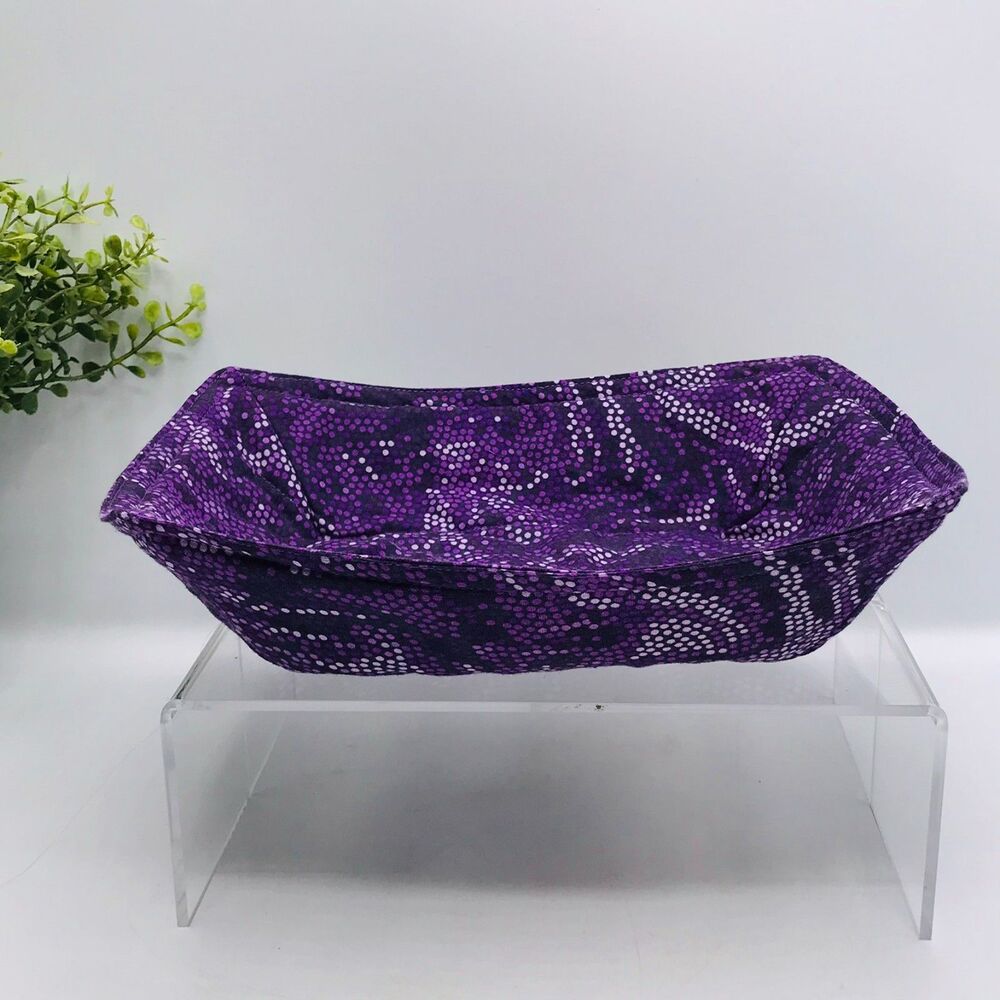 Microwave Takeout Container Cozy! Cozy For Takeout Purple Swirl Dots Cottage